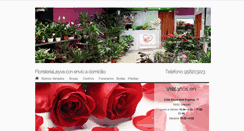 Desktop Screenshot of floristerialeyva.com